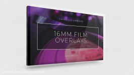 مجموعه فوتیج افکت فیلم ۱۶mm Film Overlays