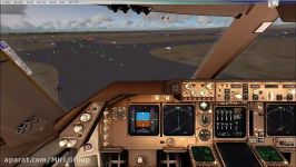 آموزش پرواز بویینگ 747 پی ام دی جی  قسمت 4