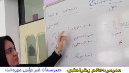 زبان پایه دوازدهم مرور درس 1 خانم عقبی