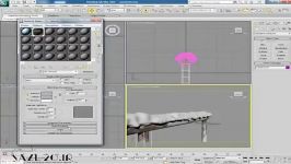 آموزش ساخت برف در تری دی مکس بدون پلاگین
