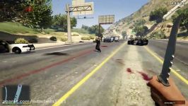 GTA V قتل عام سلاح سرد