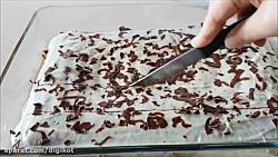 طرز تهیه کیک مرمری شکلاتی