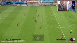 گیم پلی بازی PES 2019 بین استقلال پرسپولیس ...دربی هیجانی