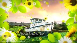 پروژه افترافکت اسلایدشو بهاری Spring Slideshow