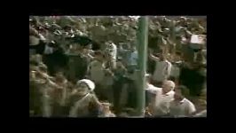 استقبال مردم امام خامنه ای در اولین نماز جمعه ایشان بعد رحلت امام