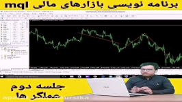 برنامه نویسی بازارهای مالی mql جلسه دوم