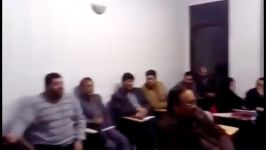 آخوند ِ باحال آوازخوانی دانشجویان برای حاج آقا در کلاس
