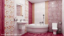 زیباترین طراحی کاشی حمام مدرن