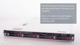 سرور اچ پی HP ProLiant DL120 Gen9