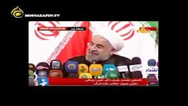 روحانی من احمدی نژادی هستم . . سوال کننده میپرسه