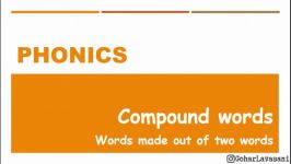 Phonics U3L3 Compound Words