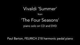 Paul Barton  Summer  4 season Vivaldi