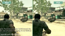 تفاوت گرافیکی بازی RESIDENT EVIL 5 PS3.PS4