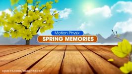 پروژه پریمیر نمایش خاطرات بهاری Spring Memories