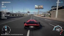 مسابقه سرعت بازی نید فور اسپید پای بک need for speed pay back