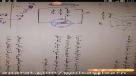 فیزیک  استاد بروزیی  نمونه سوال الکترو مغناطیس  سوال 7