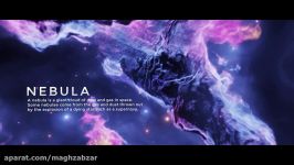 پروژه افترافکت نمایش عناوین در کهکشان Nebula Titles