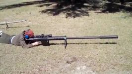 Shooting the biggest sniper rifle ever