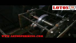 دستگاه فرمینگ تیغه کرکره فوم دار www.lotosforming.com