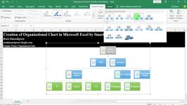 نحوه ساخت چارت سازمانی در اکسل