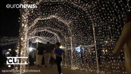 جشنواره نور شارژه در امارات در 11 روز 24 هنرمند چندین ساختمان