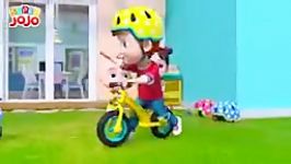 برنامه کودک شاد جوجو کوچولو دوچرخه سواری کلاه ایمنی