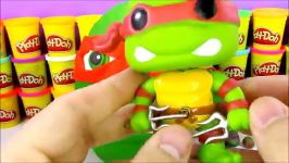 Giant TMNT Play Doh Surprise Egg Teenage Mutant Ninja