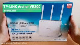 مودم روتر VDSL2 بی‌سیم AC750 تی پی لینک مدل Archer VR200