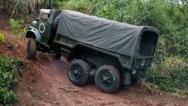 مرسدس بنز LG1519 Mercedes Benz LG1519 6x6 militarizado pela ENGESA em teste de