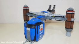 بررسی لگو سفینه بونتی هانتر ها lego bounty hunter spaceship