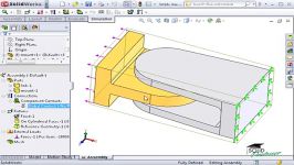 5.Static Analysis of an Assembly  4.Refining Contact C