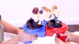 JOHN CENA vs AJ STYLES battle GAME set jeu de bat with ABTIN RADVIN