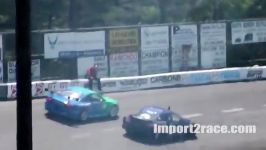 Mazda Rx8 vs S15 Silvia drifting Wall NJ