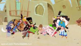 انیمیشن طنز شکرستان کرونایی این قسمت عطسه سرفه در روزهای کرونایی