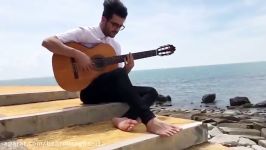 موزیک ویدئوی قطعه آرامش بهروز آقاییflamenco guitar