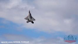 پرواز مانور نمایشی جنگنده اف22 رپتور F 22 RAPTOR