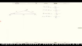 یادآوری 1 نسبتهای مثلثاتی زوایای تند اشرفی حسابان۱