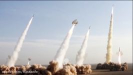 وحشتناک ترین حمله موشکی بالستیک ایران، بارانی موشک 