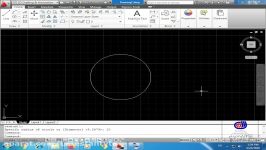 اتوکد osnap دایره