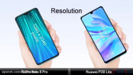 مقایسه گوشی های شیائومی Note 8 Pro هوآوی P30 Lite