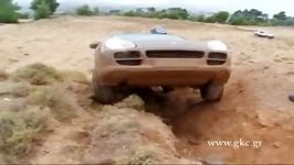 پورشه کاین 4x4 در مسابقات آفرود