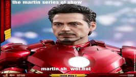 اکشن فیگور مرد آهنی ، آیرون من IRON MAN لباس mark 5 or IV برند هات تویز HOT T