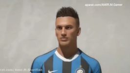 ادیت face لائوتارو مارتینز ستاره اینتر در FIFA 20