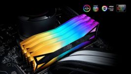 حافظه‌ی رم اورکلاک DDR4 ای دیتا تک کاناله 3000 مگاهرتز CL16 مدل Spectrix D60G