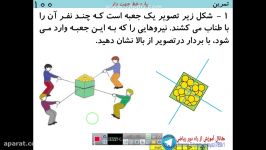 ریاضـــی هفتم  فصل هشتم بردار مختصات حل تمرین صفحه 100 مدرسمهدی آقاباباپور