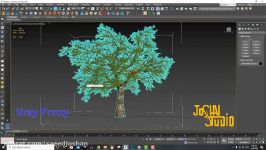 آموزش Vray Proxy در نرم افزار تری دی مکس 3dsmax