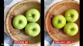 دوربین iPhone SE یا Galaxy A51 کدام بهتر است؟