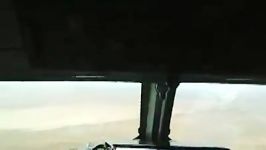 تقرب فرود هواپیمای F100 کیش ایر در فرودگاه اصفهان