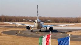 Iran Air EP IBC take off at Ferihegy