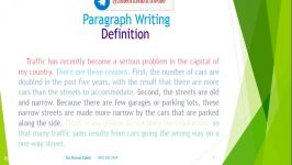 زاهدی زبان دوازدهم قسمت writing تدریس paragraph writing